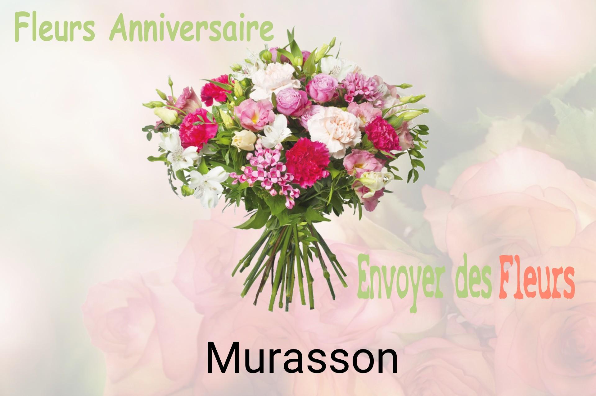 Bouquet de fleurs d’anniversaire livré à Murasson