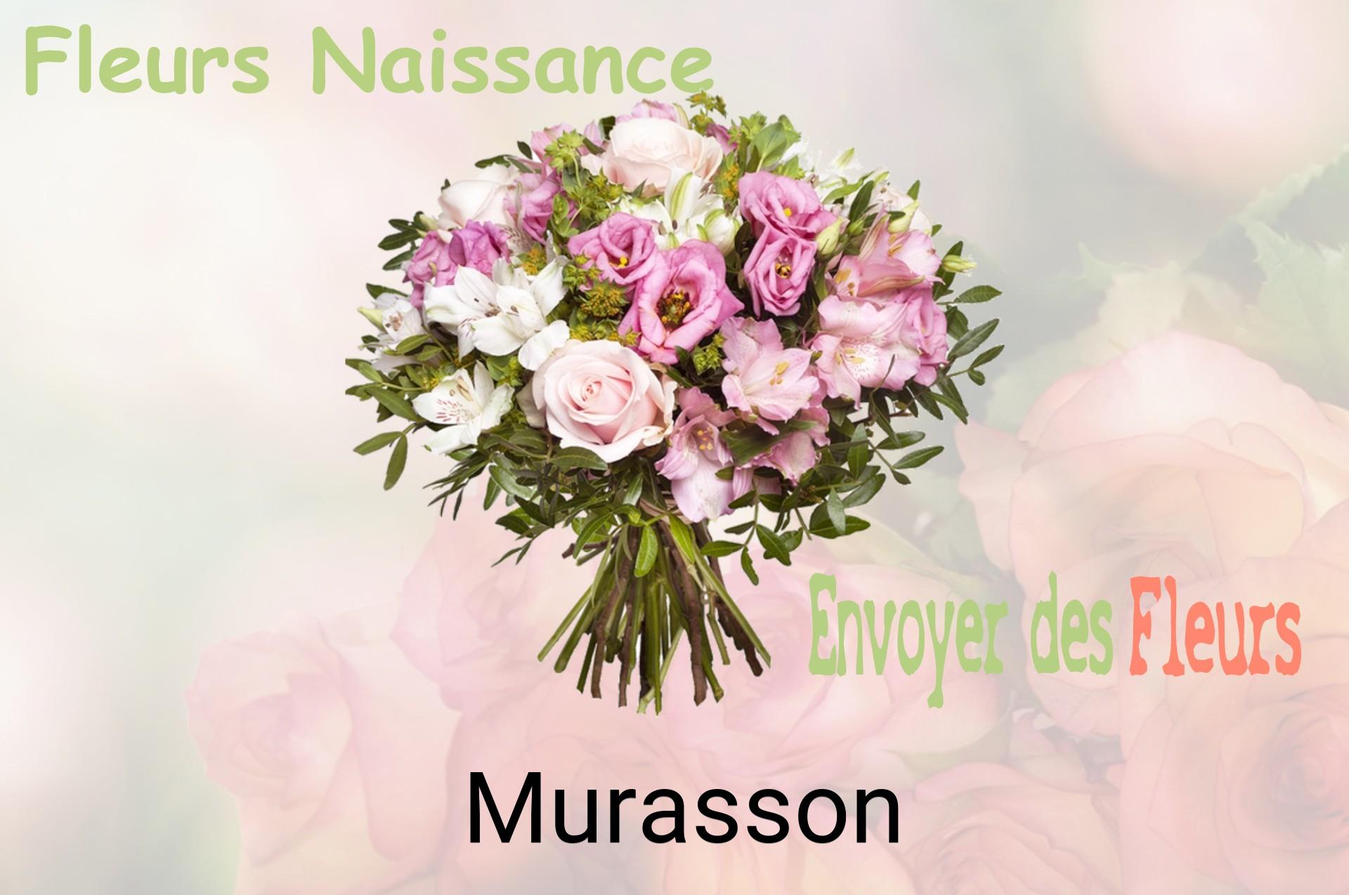 Bouquet de fleurs de naissance livré à Murasson
